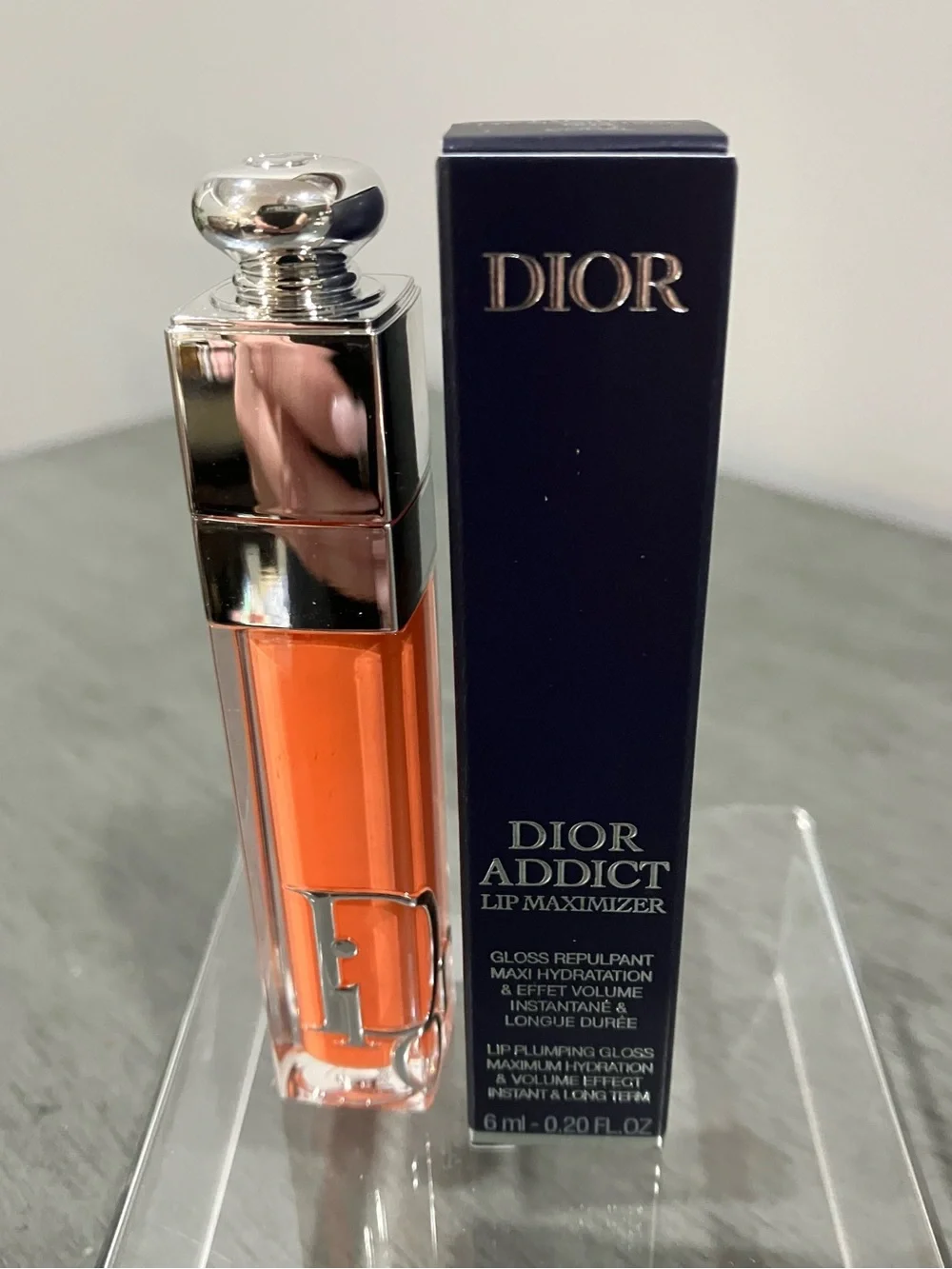 Dior Addict Lip Maximizer Gloss — Coral 004